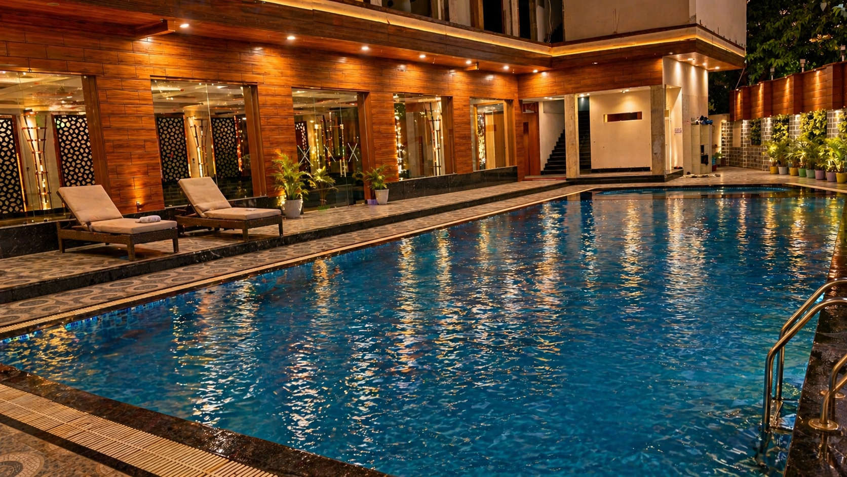 Crystal Clear Swimming Pool